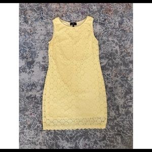 Ronni Nicole Size 14 Yellow Fitted Dress